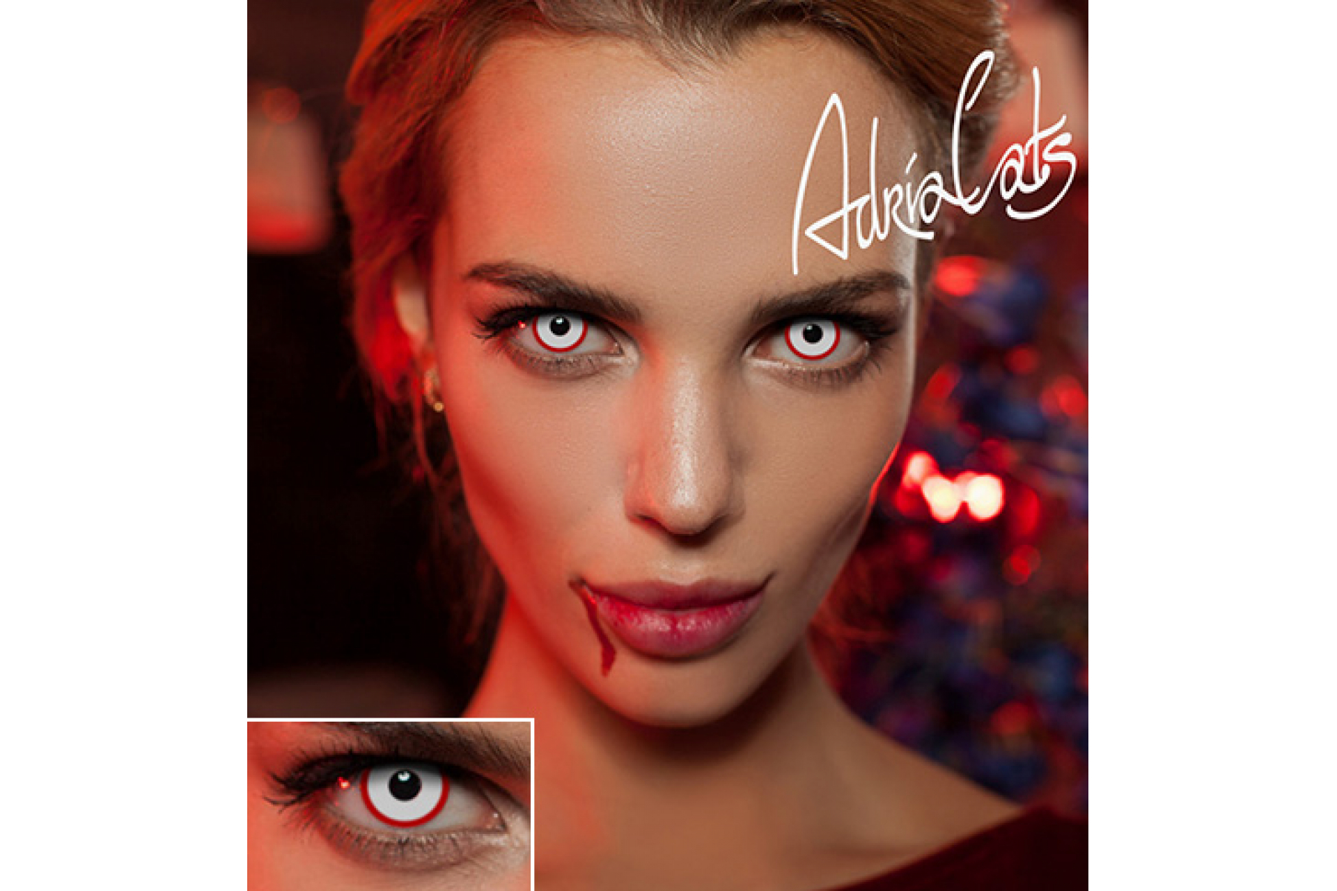 Контактные линзы Adria Crazy Zombie (зомби) (1 линза)