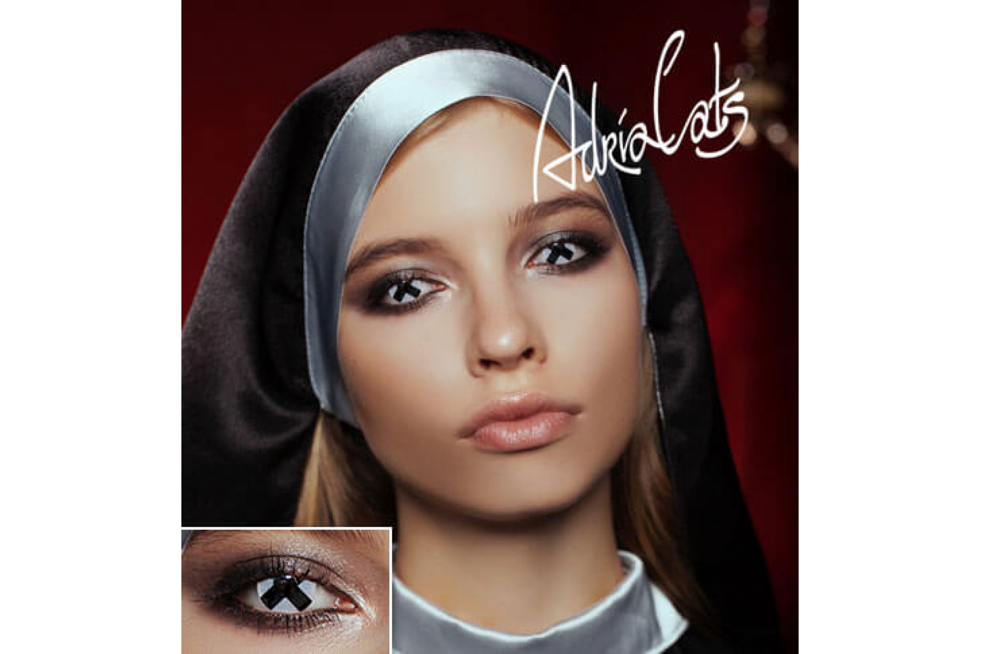 Контактные линзы Adria Crazy Cross (крест) (1 линза)