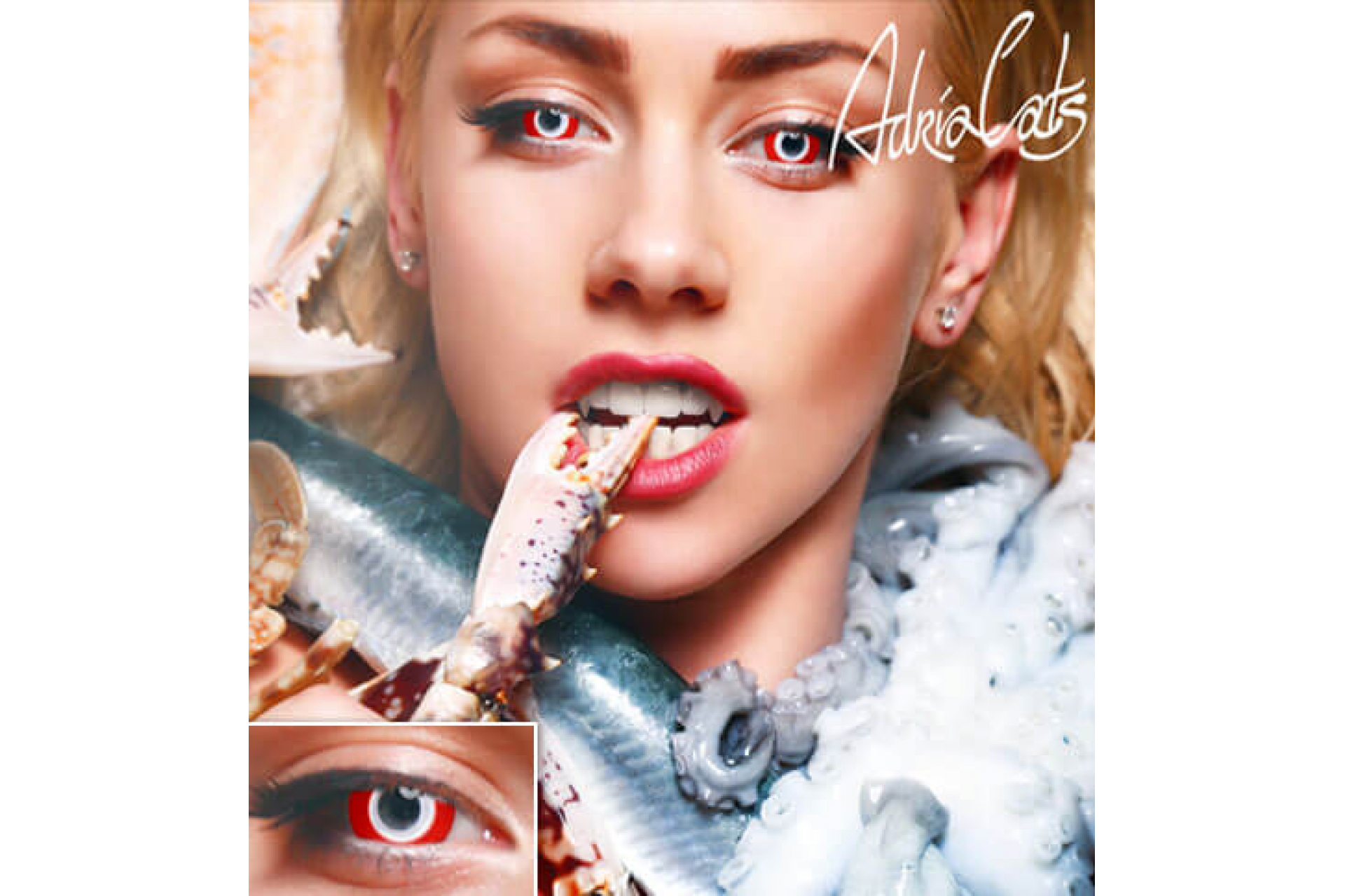 Контактные линзы Adria Crazy Target (мишень) (1 линза)