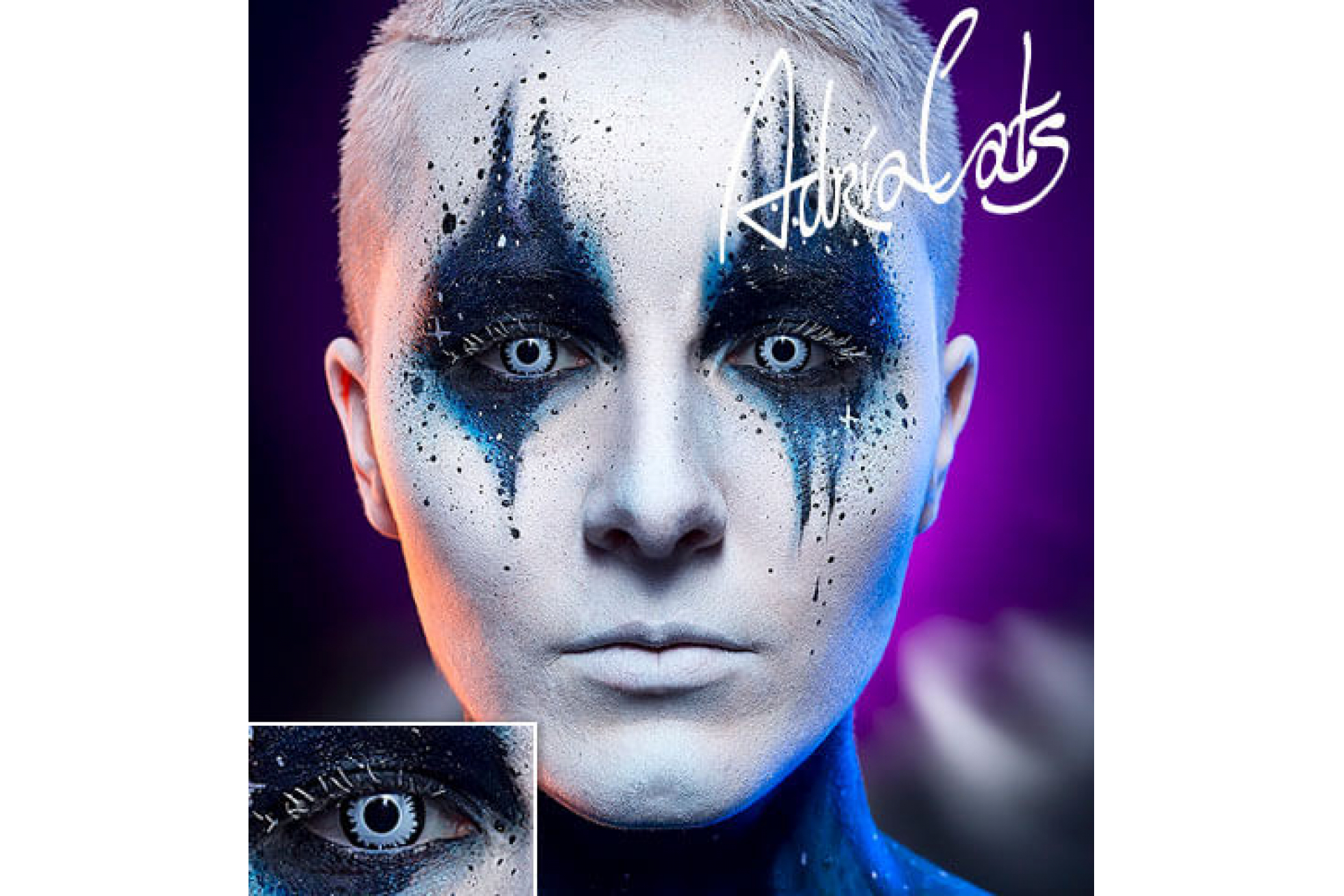 Контактные линзы Adria Crazy Lunatic (лунатик) (1 линза)