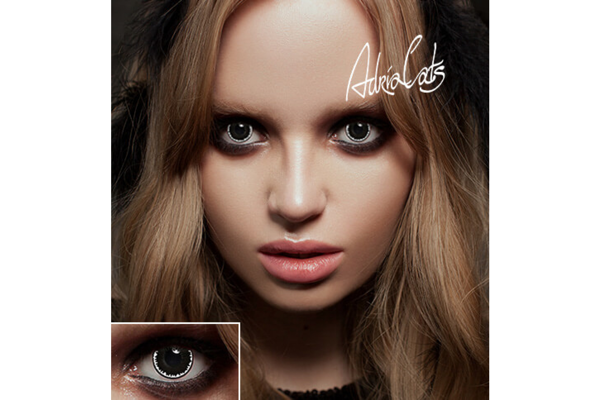 Контактные линзы Adria Crazy Maniac (маньяк) (1 линза)