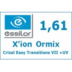 Линзы для очков Essilor Ormix Transitions Gen 8 Crizal Alize+ UV 1,61